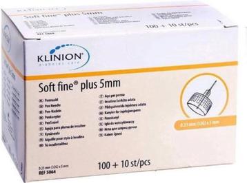 Klinion Soft Fine Lancets colour (210 pcs) lancetten NIEUW  beschikbaar voor biedingen