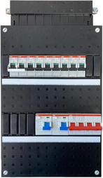 Nieuwe  ABB groepenkast incl. aansluiten ALL-IN prijs