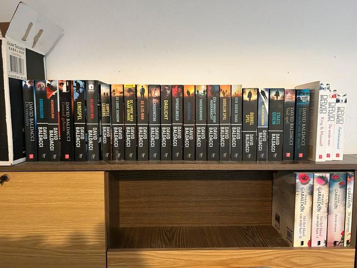Grote collectie David Baldacci thrillers – 25+ boeken, Boeken, Avontuur en Actie, Gelezen, Ophalen of Verzenden