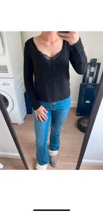Zwarte blouse Zara maat XS / 34, Ophalen, Zo goed als nieuw, Maat 34 (XS) of kleiner, Zara