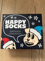 Happy socks 2x sokken/ herensokken kerst mt 41-46 cadeaudoos, Kleding | Heren, Sokken en Kousen, Overige kleuren, Ophalen of Verzenden
