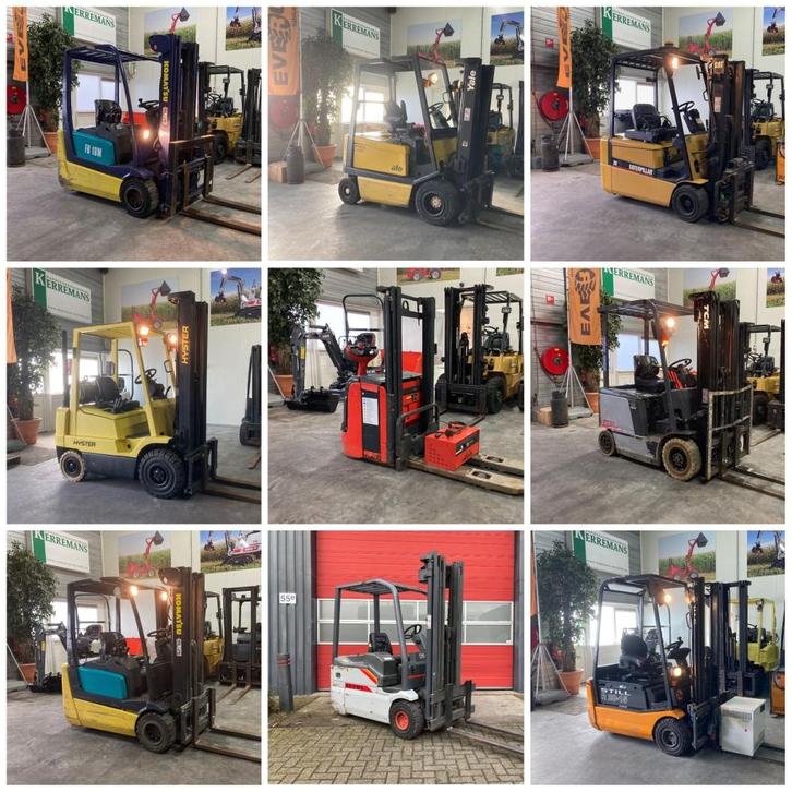 DIVERSE NETTE HEFTRUCKS TE KOOP, Zakelijke goederen, Machines en Bouw | Heftrucks en Intern transport, Heftruck, Elektrisch, 1000 tot 2000 kg