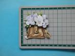 960 Marieke / bloemen / tas, Hobby en Vrije tijd, Kaarten | Zelf maken, Verzenden, Nieuw, Overige thema's, Overige typen