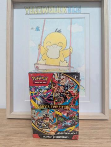 🟡POKEMON MEGA EVOLUTION BOOSTER BUNDLE beschikbaar voor biedingen
