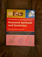 Research methods and statistics Universiteit Utrecht, Ophalen of Verzenden, Zo goed als nieuw, Overige onderwerpen