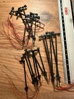 Lantaarnpalen Set | H0 spoor | 21stk, Hobby en Vrije tijd, Modeltreinen | H0, Overige merken, Gelijkstroom, Overige typen, Nieuw