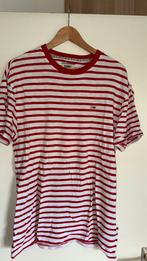 Tommy Jeans gestreept T-shirt – maat L – rood-wit, Ophalen of Verzenden, Zo goed als nieuw, Rood