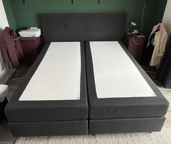 Swiss Sense Boxspring 180x200 - ZONDER TOPPER!, Huis en Inrichting, Slaapkamer | Bedden, Gebruikt, Tweepersoons, 180 cm, 200 cm