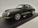 1:12 Porsche 911 (993) Carrera - Zwart - Incl. Luxe vitrine!, Auto, ., Nieuw, Ophalen of Verzenden