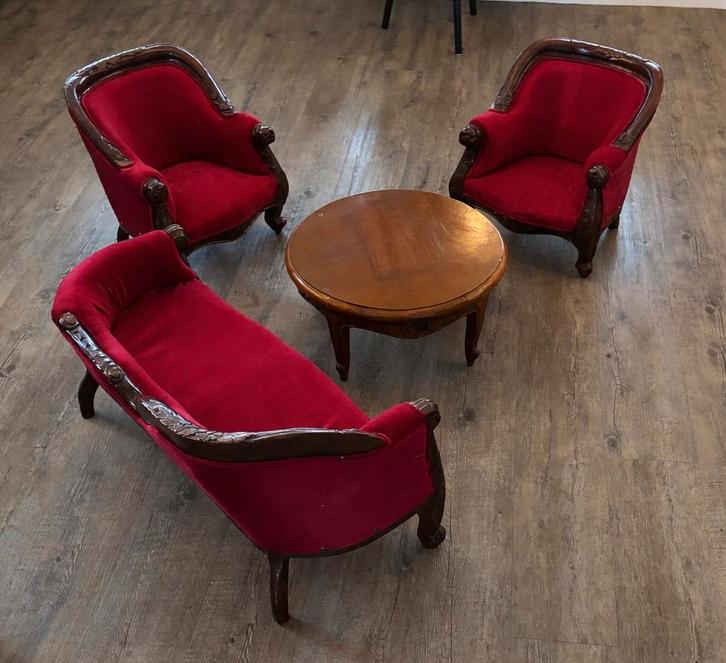 Antieke Engelse Meubeltjes, Antiek en Kunst, Antiek | Meubels | Stoelen en Banken, Ophalen