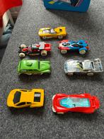 Hotwheels autootjes met opbergblik, Ophalen of Verzenden, Gebruikt