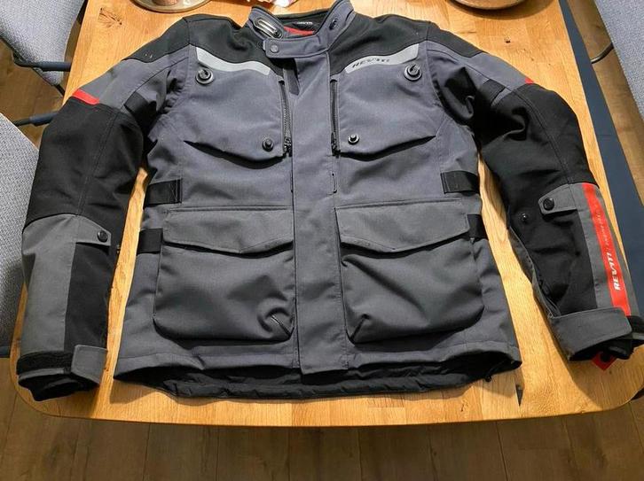 Revit motorjas heren maat L, Motoren, Kleding | Motorkleding, Jas | textiel, Heren, Tweedehands, Ophalen of Verzenden