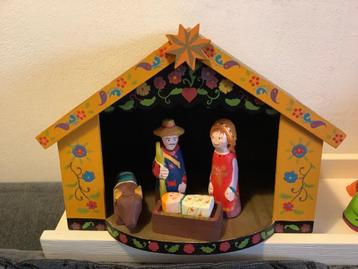 Kerststalletjes € 20,00 per stuk.  beschikbaar voor biedingen