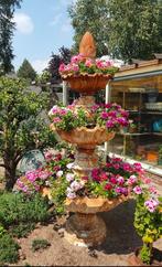 Antieke Gietijzeren Fontein Bloembak, Tuin en Terras, Ophalen, Gebruikt, Gietijzer, Fontein