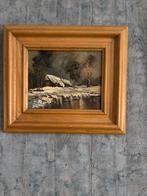 Olieverf Schilderij van Heinrich ( Henner ) Knauf, Antiek en Kunst, Kunst | Schilderijen | Klassiek, Ophalen