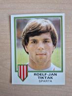 Panini Voetbal 81 Roelf-Jan Tiktak Sparta, Ophalen of Verzenden, Zo goed als nieuw, Sparta, Poster, Plaatje of Sticker