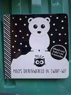 Milo's dierenwereld in zwart-wit - Babyboekje, Ophalen of Verzenden, Zo goed als nieuw, Overige typen