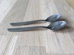 2x Gero 522 Quickstep mokkalepeltjes (9cm), Ophalen of Verzenden, Gebruikt, Rvs of Chroom