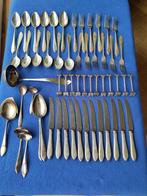 Verzilverd bestek 102 items., Antiek en Kunst, Antiek | Bestek, Ophalen of Verzenden