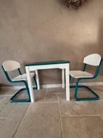 Stevige (school)tafel met (school)stoelen, Kinderen en Baby's, Kinderkamer | Tafels en Stoelen, Ophalen of Verzenden, Gebruikt