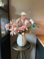 Setje van Zijden bloemen in vaas Set Zijde Lief, Ophalen of Verzenden, Nieuw