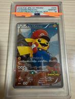 PSA 10 Mario Pikachu #294 - Japanse Promo, Ophalen of Verzenden, Nieuw, Losse kaart