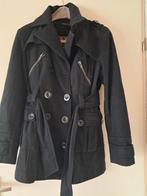 Wondermei winter zwarte wollenjas mt M, Kleding | Dames, Jassen | Winter, Ophalen of Verzenden, Gedragen, Zwart