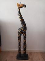 Giraffe van hout., Ophalen, Gebruikt