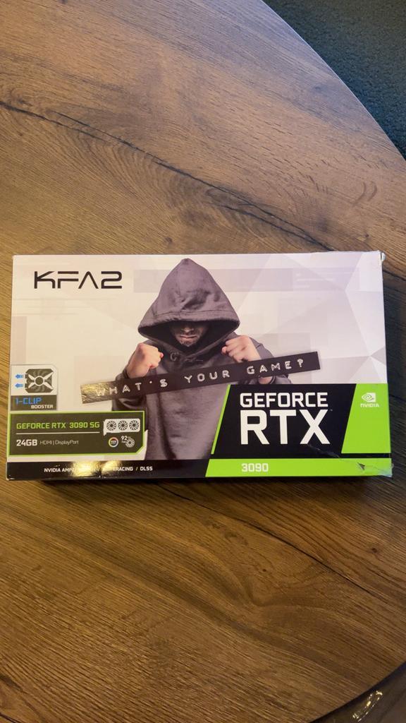 KFA2 RTX 3090 24GB videokaart, Computers en Software, Videokaarten, Zo goed als nieuw, Nvidia, PCI-Express 4.0, GDDR6, HDMI, DisplayPort