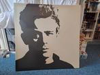 2 canvas doeken  James Dean en Audrey Hepburn, Ophalen of Verzenden