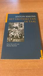 Wim J. Simons - Groteske van de taal, Ophalen of Verzenden, Zo goed als nieuw, Wim J. Simons