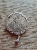 Zilveren Rijksdaalder 1930 in Zilveren Montuur, Ophalen of Verzenden, Gebruikt, Zilver, Verzilverd