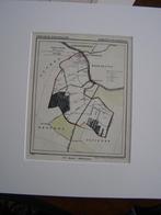 Kuyper landkaartje gem. Zwammerdam (ZH) uit 1866 veel detail, Boeken, Atlassen en Landkaarten, Nederland, Kuyper, Ophalen of Verzenden