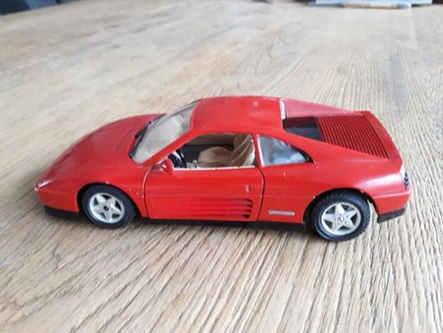 Modelauto Schaalmodel Ferrari 348 TS 1989 1:24, Hobby en Vrije tijd, Modelauto's | 1:24, Zo goed als nieuw, Bburago, Ophalen of Verzenden