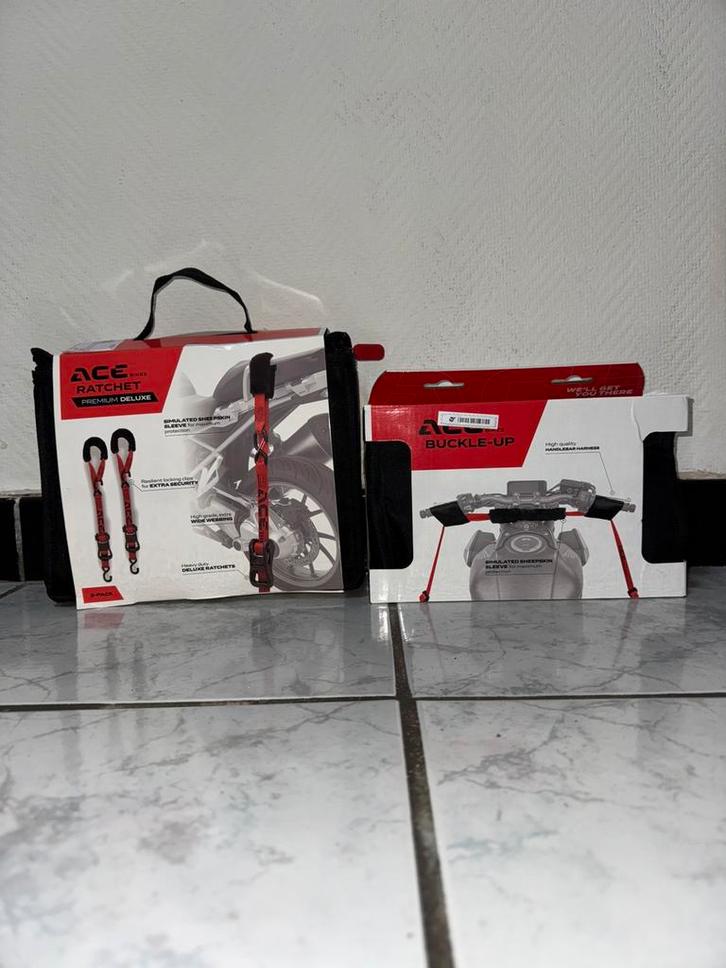 ACE Bikes Premium Ratcher Deluxe & Buckle-up, Auto diversen, Aanhangwagen-onderdelen, Nieuw, Ophalen of Verzenden