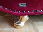 Originele Bretz designer bank rood fluweel., Ophalen, 150 tot 200 cm, Driepersoons, 75 tot 100 cm