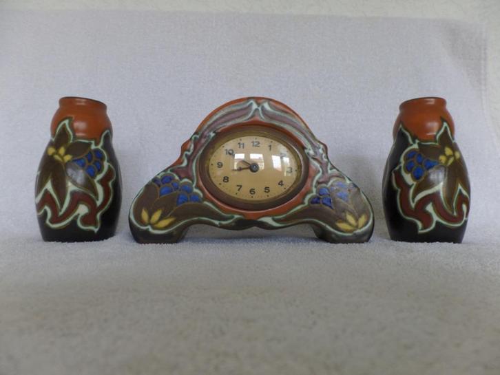 Klokken stel van Zuid-Holland, Gouda., Antiek en Kunst, Antiek | Klokken, Verzenden