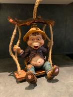 Efteling laaf op schommel, Ophalen of Verzenden, Zo goed als nieuw, Beeldje of Poppetje
