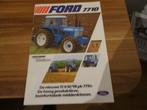 Ford 7710 folder, Verzenden, Nieuw, Folder