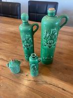 Set Hulstkamp Jenever kruiken, Ophalen of Verzenden, Gebruikt, Gebruiksvoorwerp