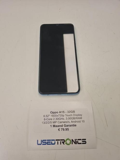 Oppo A15 - 32GB, Telecommunicatie, Mobiele telefoons | Toebehoren en Onderdelen, Gebruikt, Overige merken, Overige typen, Ophalen of Verzenden