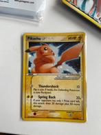 Pokemon Gold Star Pikachu, Hobby en Vrije tijd, Verzamelkaartspellen | Pokémon, Gebruikt, Ophalen of Verzenden, Losse kaart