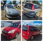 Citroën Berlingo 1.6 16V 2009 Rood en Peugeot 206 sw 1.6, Voorwielaandrijving, 4 cilinders, Origineel Nederlands, Berlingo
