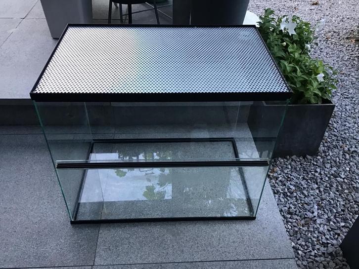 Terrarium voor knaagdieren, Dieren en Toebehoren, Knaagdieren en Konijnen | Hokken en Kooien, Zo goed als nieuw, Hok, Minder dan 60 cm