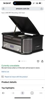 Denver Platenspeler met USB & Bluetooth, Overige merken, Ophalen of Verzenden, Zo goed als nieuw, USB-aansluiting