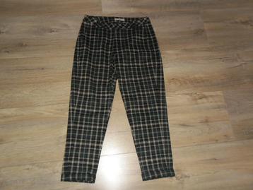 Summum Woman Luxury Jersey Groen Geruite Broek Maat M NIEUW beschikbaar voor biedingen