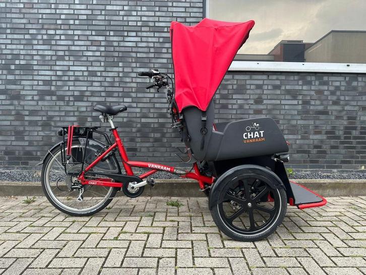 Elektrische Van Raam Chat showroommodel! Als nieuw!, Fietsen en Brommers, Fietsen | Driewielfietsen, Zo goed als nieuw, Ophalen of Verzenden
