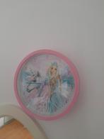 Bijna gratis meisjes kinderklok roze Fantasy Topmodel, Ophalen of Verzenden, Gebruikt, Klok