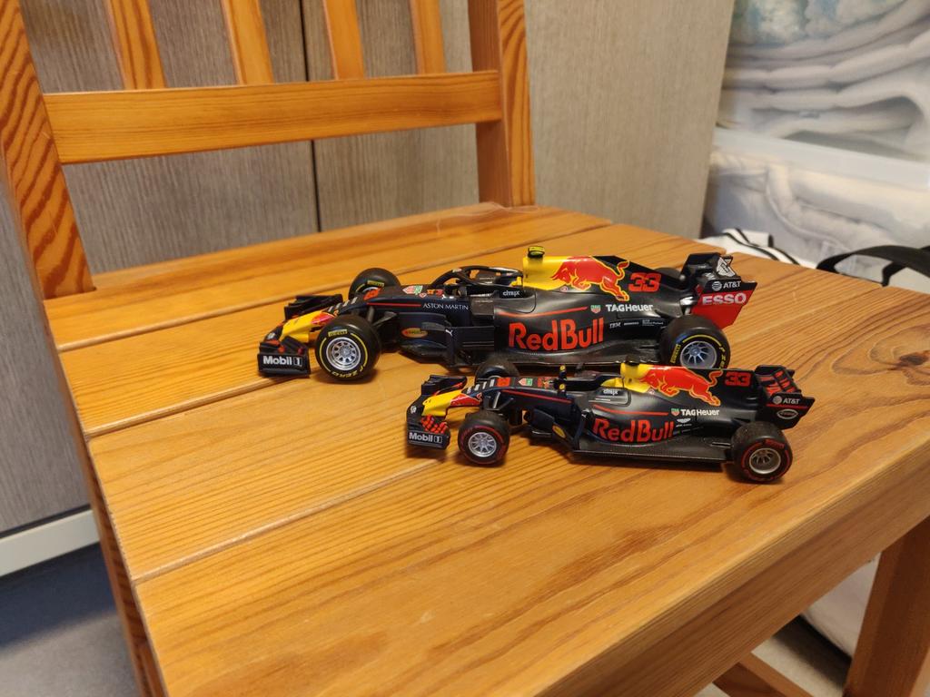 Max Verstappen modelauto (jumbo 2016), Ophalen of Verzenden, Zo goed als nieuw, 1:5 t/m 1:8, Auto
