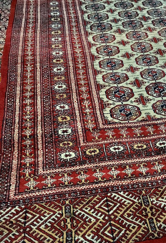 Grote jaren 70 Perzisch = handwerk, Huis en Inrichting, Stoffering | Tapijten en Kleden, Gebruikt, 200 cm of meer, 200 cm of meer